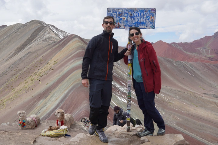 Mirador principal de la Montaña de Colores Vinicunca