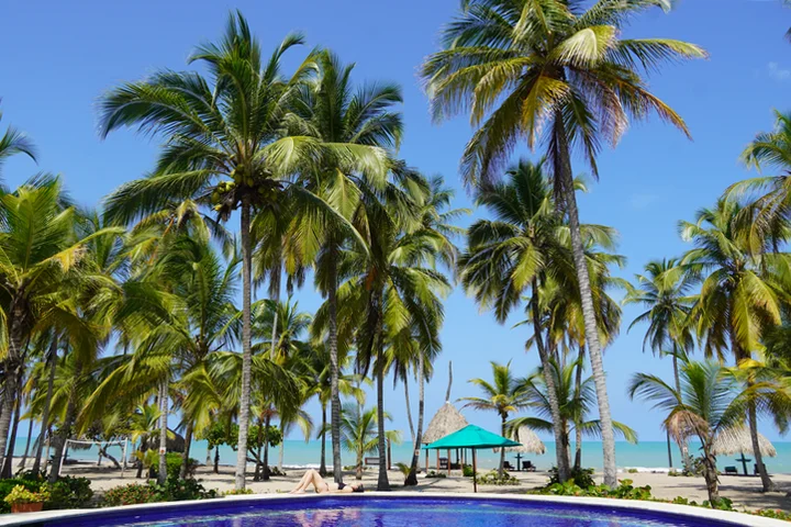 Hotel en el caribe de Colombia
