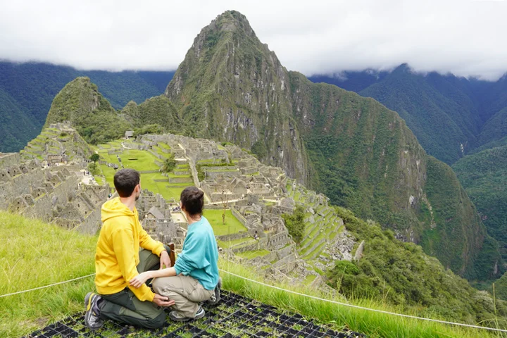 Vistas de Machu Picchu en Perú