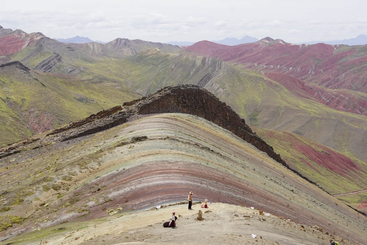 Segunda montaña de colores de Palccoyo