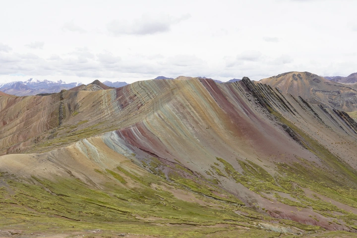 Tercer conjunto de montañas de Palccoyo