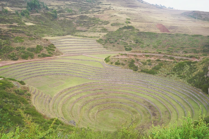 Sitio arqueológico en el Valle Sagrado de los Incas
