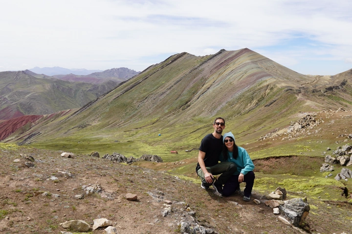 Montaña de colores de Palccoyo en noviembre