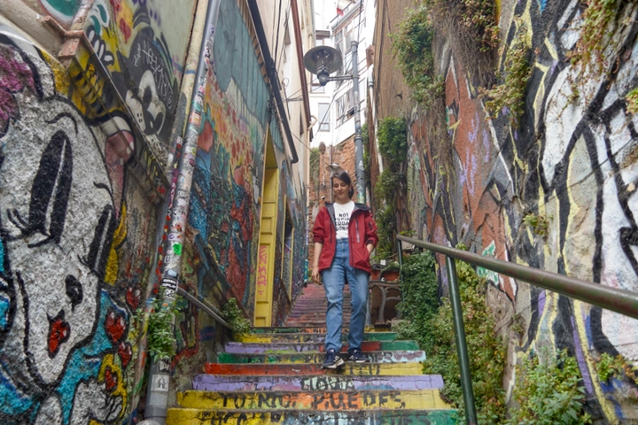Guía para viajar a Chile: Escaleras de Valparaíso