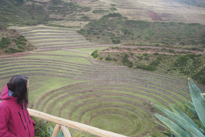Terrazas del sitio arqueológico de Moray
