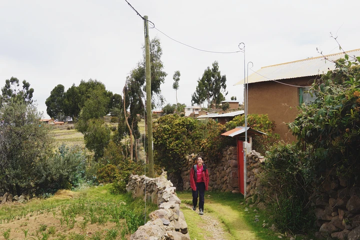 Calles de la isla de Amantaní
