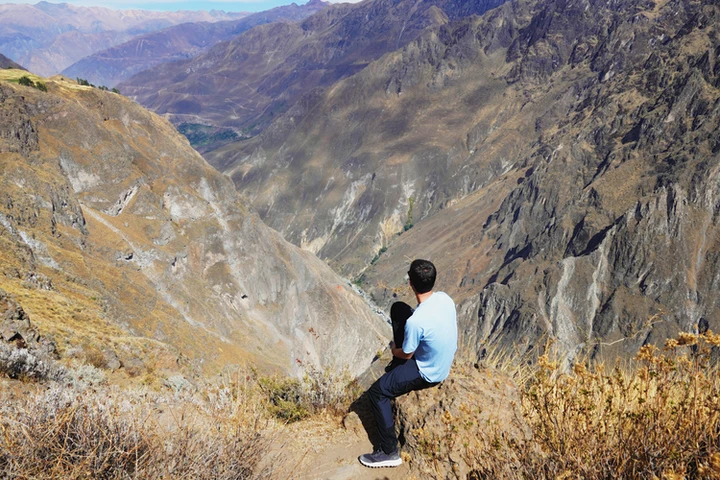 Vistas durante el mini trekking por el Colca