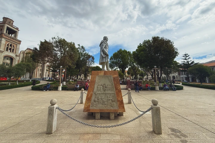 Plaza de Armas de la ciudad de Huaraz