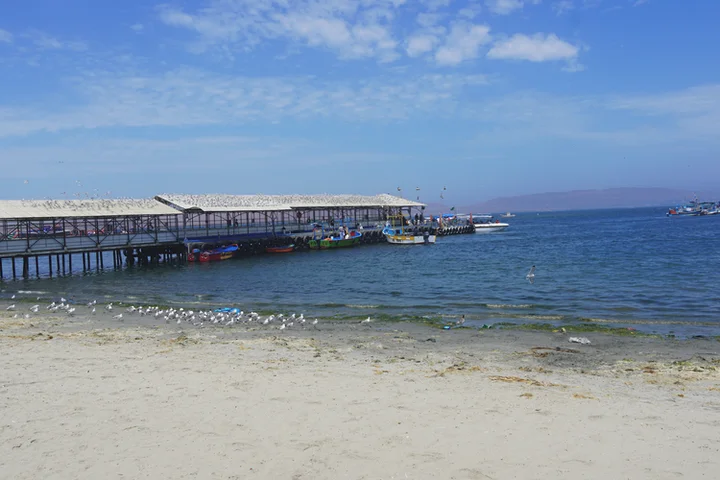 Muelle de Paracas para ir a las Islas Ballestas