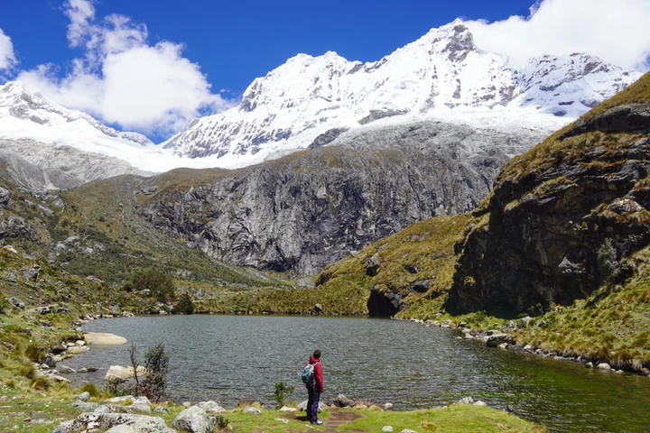 Paisajes de la Cordillera Blanca de Perú