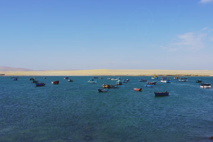 Bahía de Lagunillas en la Reserva Nacional de Paracas