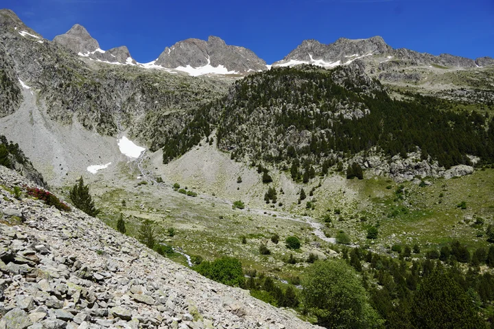 Vistas de los tresmiles de Panticosa