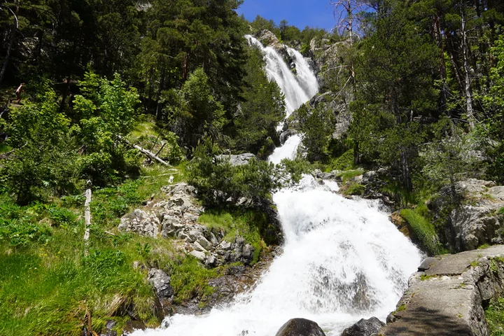 Ultimo salto del Barranco de Argualas