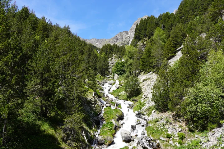 Vistas desde el segundo puente del barranco de Argualas