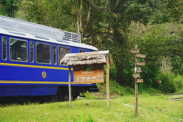 Estación de Mandor en el camino de Hidroeléctrica