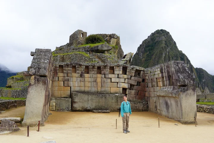 Plaza de los templos de Machu Picchu