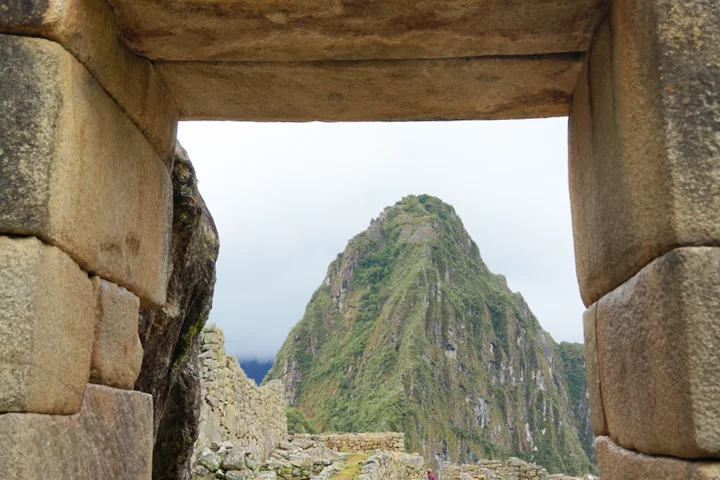 Huayna Picchu desde la puerta tradicional