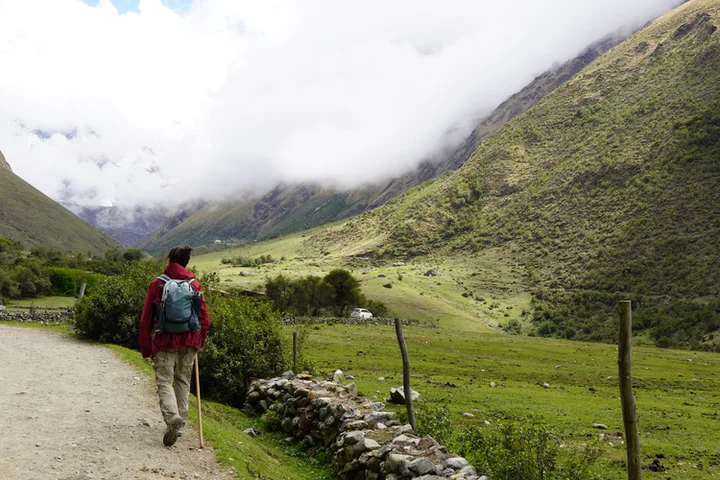 Tramo de camino llano hacia Soraypampa