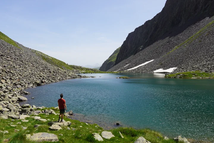 Ibón de Coll de Toro en el valle de Benasque