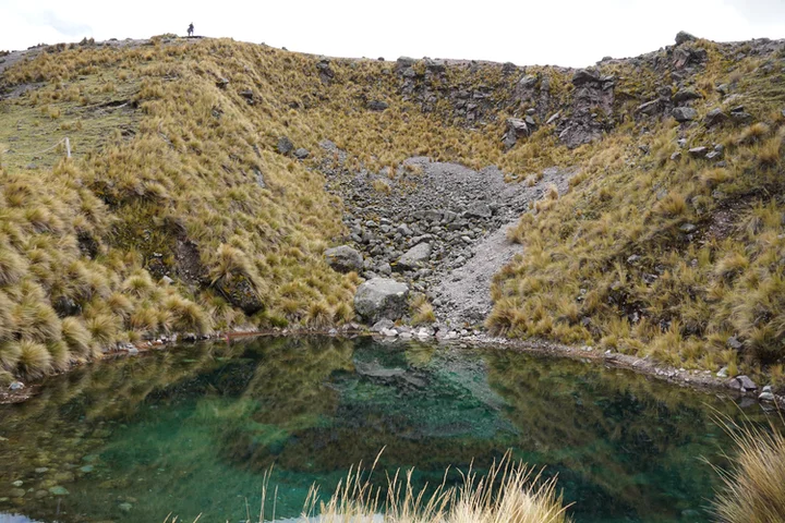 Laguna China Uturunku Qocha o “Laguna Verde”
