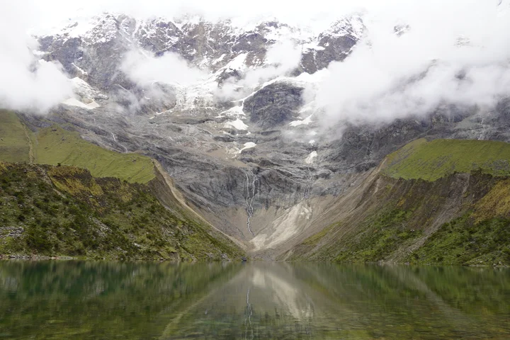 Vistas de la Laguna Humantay al llegar