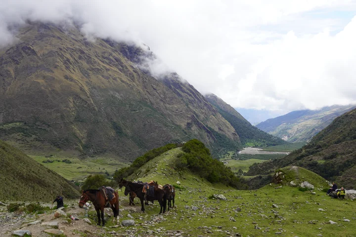 Vistas del valle durante la subida