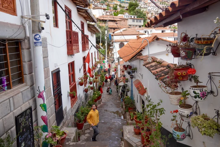 Barrio de San Blas en el centro de Cusco