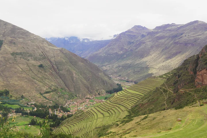 Terrazas de Pisac en el Valle Sagrado