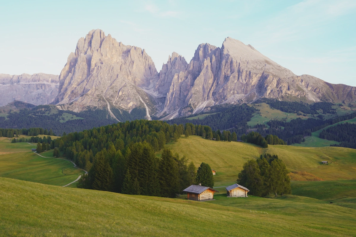 Alpe di Siusi en los Dolomitas